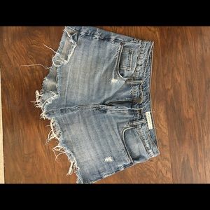 Blank NYC high waisted blue Jean short